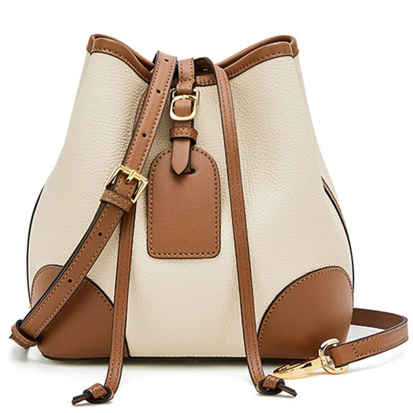Bucket Genuine Leather Bag For Women