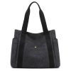 Canvas Multi-pocket Tote bags for women