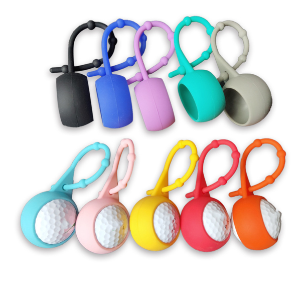 Silicone Portable Cover with Knots for Golf Bag Belt