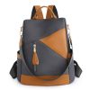 Fashion collides with color outdoor Oxford cloth backpack