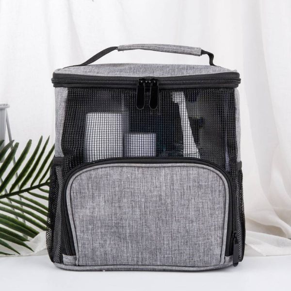 Foldable Mesh Water Resistant Makeup Bag