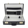 Mens Attache Briefcase Dual Combination Locks