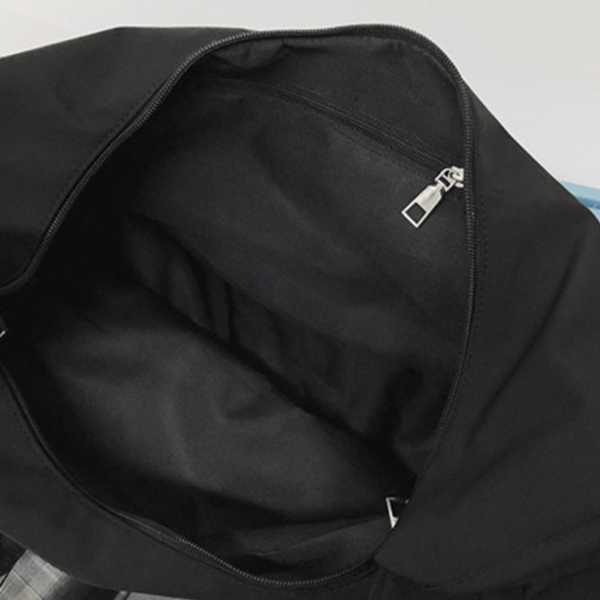 Large capacity dumpling nylon crossbody bag