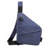 Large capacity multi-pocket shoulder bag