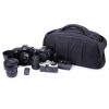 Nylon DSLR Camera Waterproof Gadget Black Dufelbag