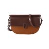 Saddle Shoulder Crossbody Tote Bag