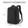 Weekend Travel Canvas Laptop Backpack