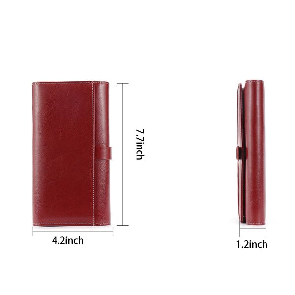 Genuine leather wallet for women