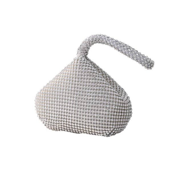 Mini Triangle Diamond Dinner Handbag