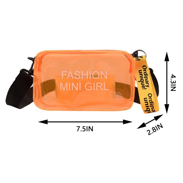 PVC Mini Clear Crossbody Bag