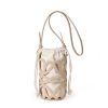 Canvas bucket Cross-body bag
