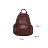Genuine leather backpack for women