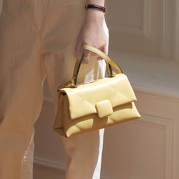 Ladies Geniune Leather Top-handle Bags