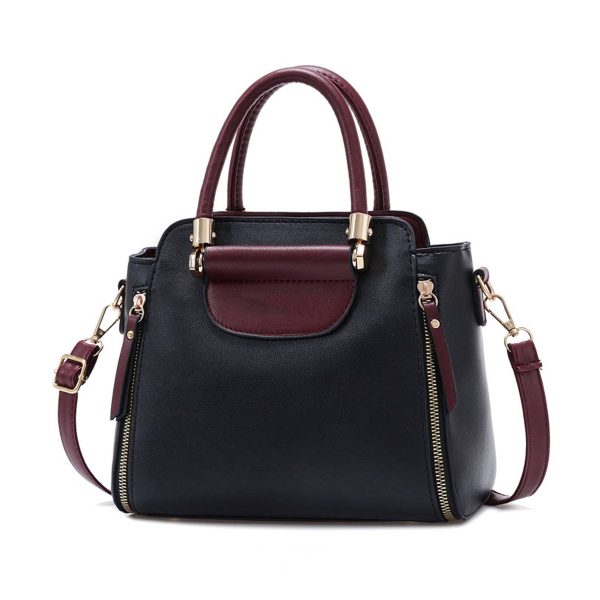 Large Capacity PU Leather Portable Shoulder Crossbody Bag