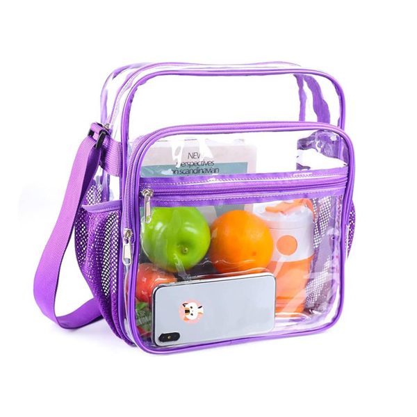PVC Clear Crossbody Messenger Shoulder Bag