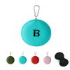 Neoprene Hanging Zippered Round Coin Pouch