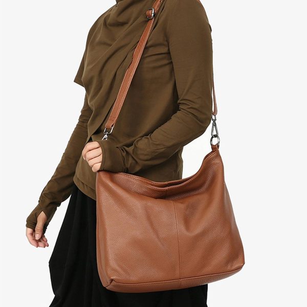 Women Soft Shoulder Tote Leather Handbags