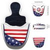 PU Leather America Mallet Golf Putter Cover Headcover
