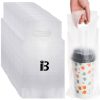 100pcs Plastic Drink Bags Cup Holder