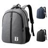 Nylon Laptop Backpack Bag With Charging Port