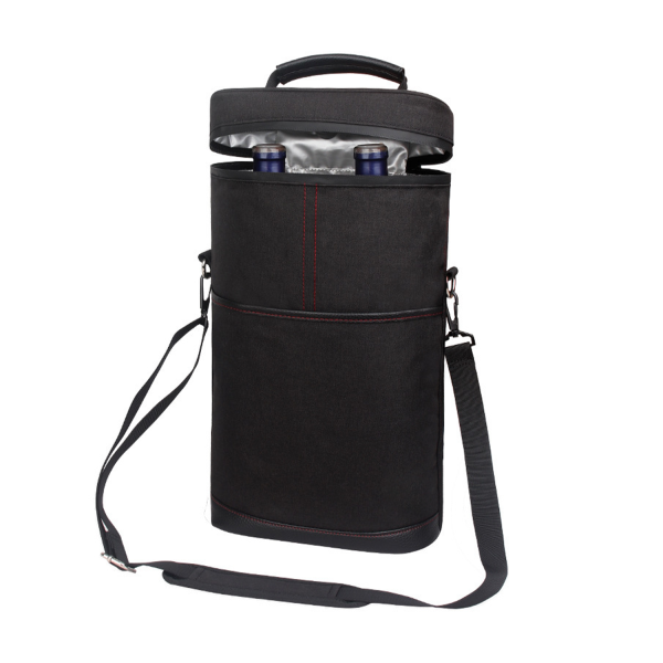 Oxford Insulated Wine Gift Tote Bag