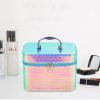Women's travel toiletries, accessories, makeup bags