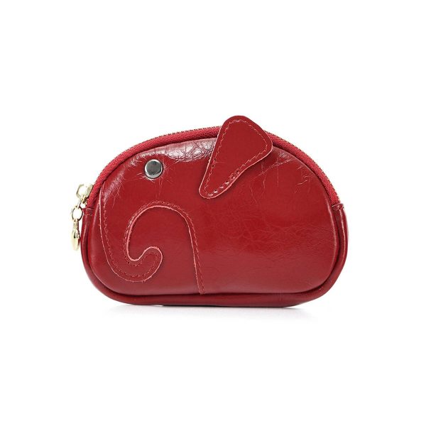 Dermis elephant coin wallet handbag