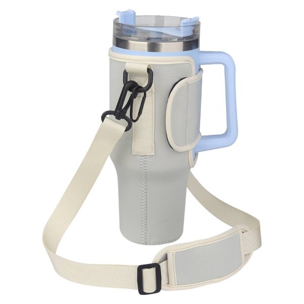 Neoprene 40oz Tumbler Water Bottle Carrier Bag Holder