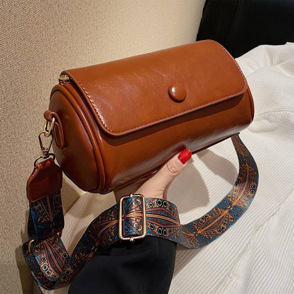 Retro small women's tote crossbody bag