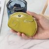 Dermis elephant coin wallet handbag