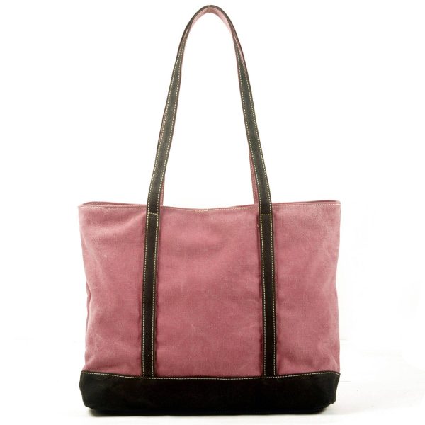 Multicolor Canvas Water-resistant Tote Bag