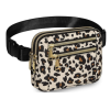 High-Capacity Polyester 4 Pockets Crossbody Fanny Pack