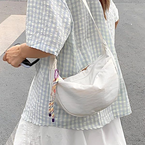 Large-Capacity Nylon Single-Shoulder Cross-body Bag