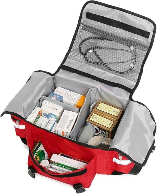 Outdoor medical supplies emergency Oxford cloth shoulder bag