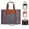 Canvas Tote Bag Clash Color Customized for Women