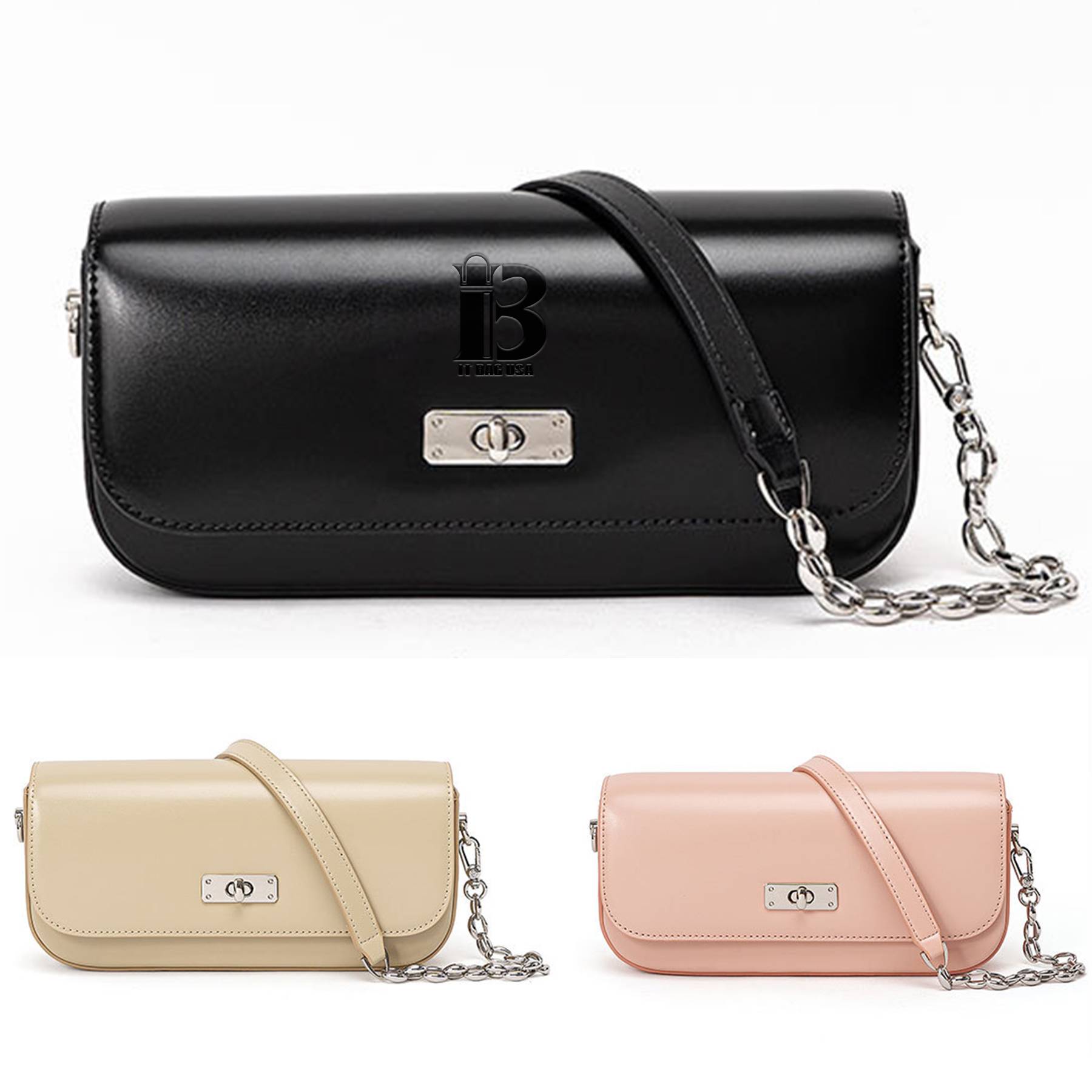 Women's Genuine Leather Shoulder Tote Bag