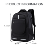 Slim Durable Canvas Laptop Backpack
