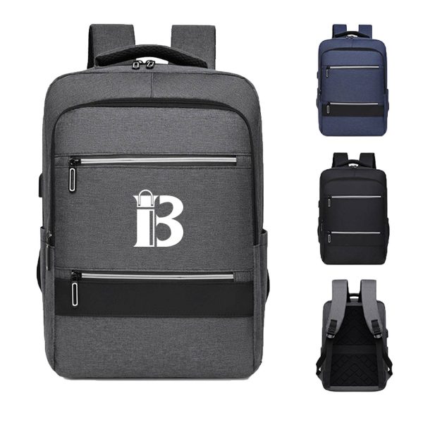 Oxford large capacity stylish laptop bag business backpack