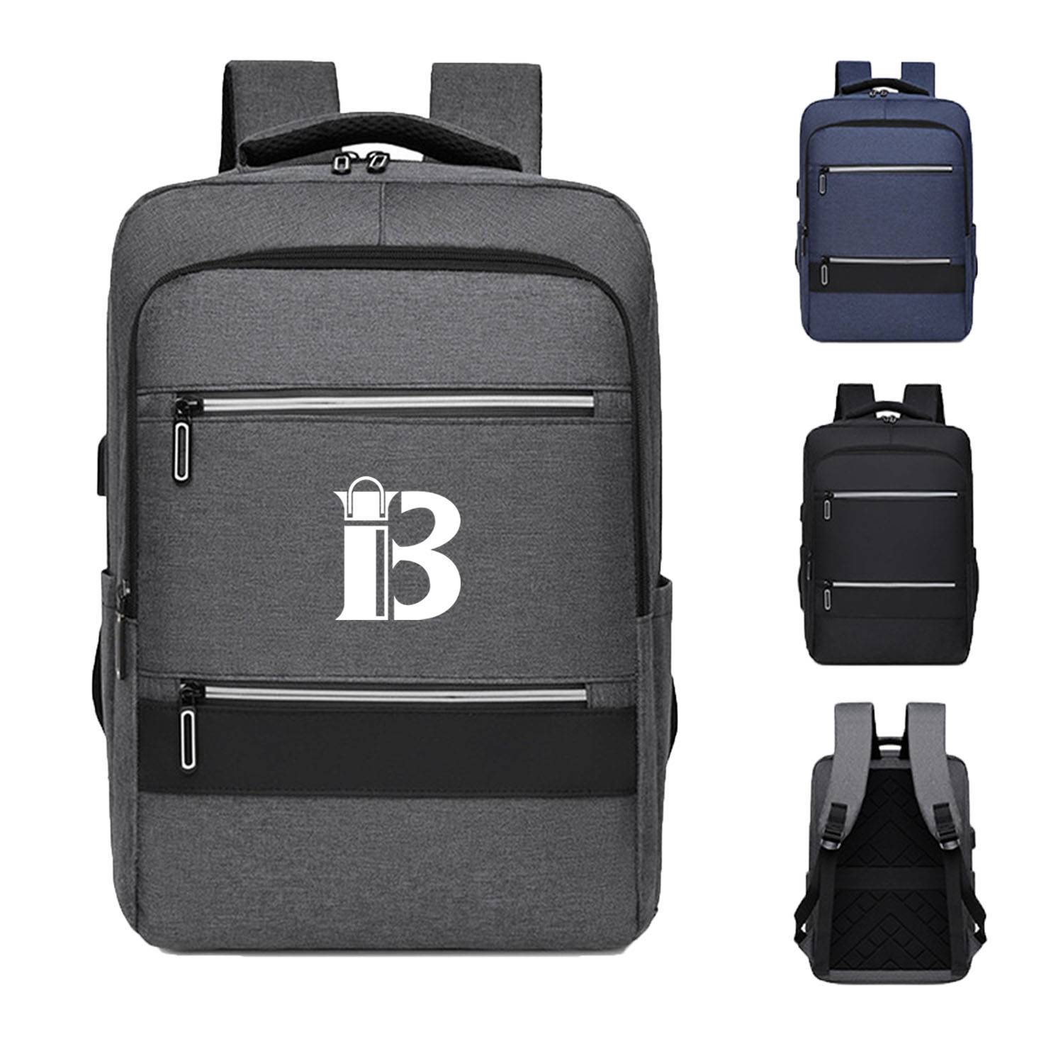 Oxford large capacity stylish laptop bag business backpack