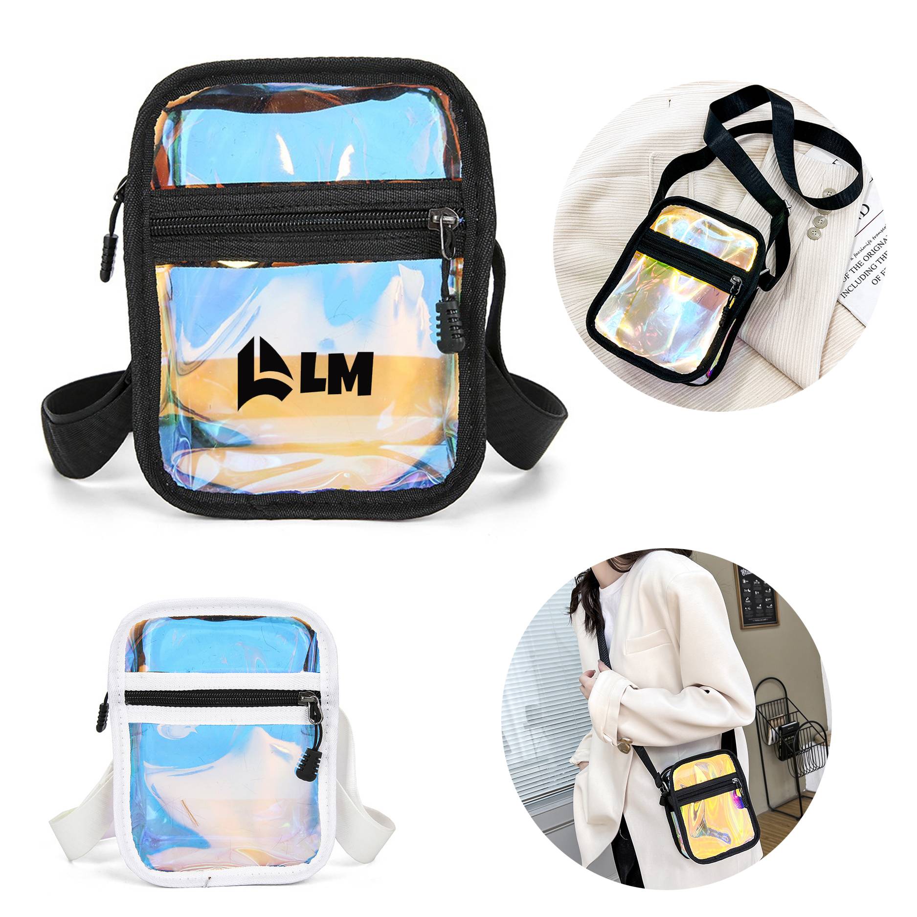 Clear Crossbody Purse Bag