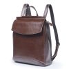 Genuine leather women's bag backpack