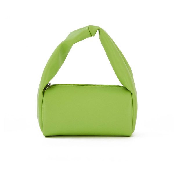 PU candy colored hand makeup bag