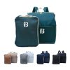 PU Solid Color Large Capacity Travel Student Backpack