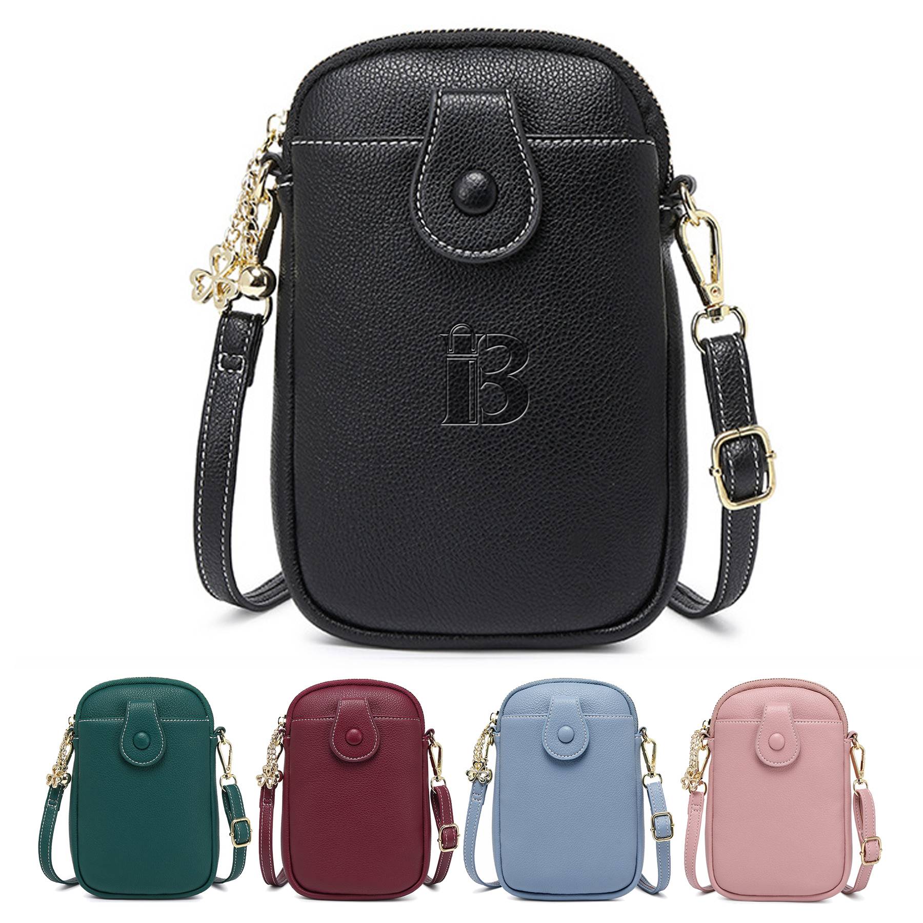 PU Leather Women's Crossbody Shoulder Bag
