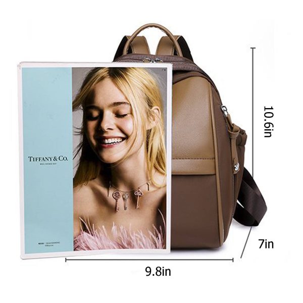 Oxford cloth outdoor retro casual backpack