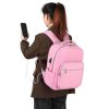 Polyester travel school bag backpack