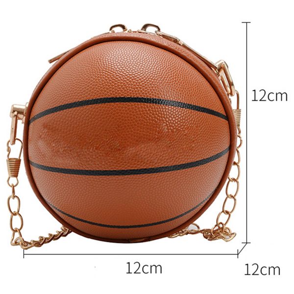 Children's Mini Fashion Chain Crossbody Basketball Bag