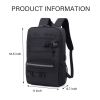 Water Resistant Canvas Backpack with Anti-Theft Lock