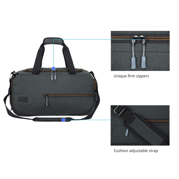 Water Resistant Sports Gym Duffel Bag