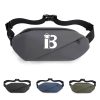 Men's nylon casual crossbody waist bag